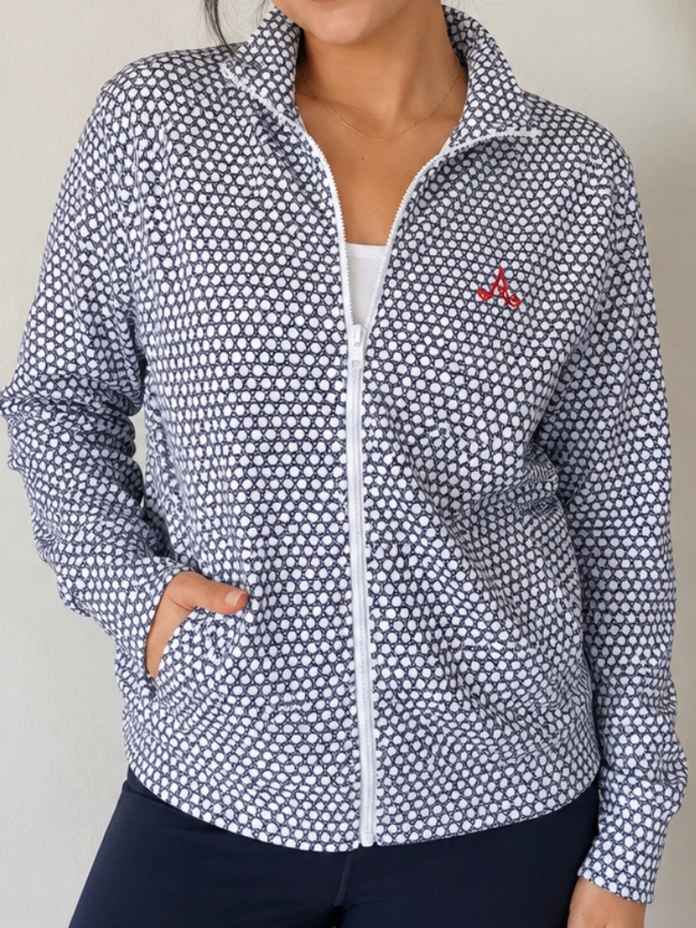 Peter Millar Women's Performance Full-Zip Golf Jacket - XL